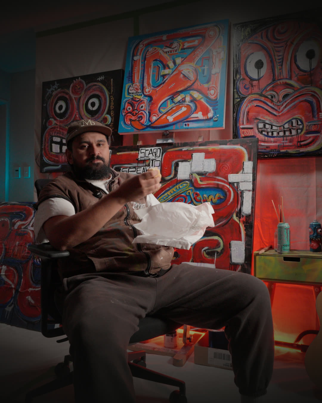 Mawhēriki — studio portrait.